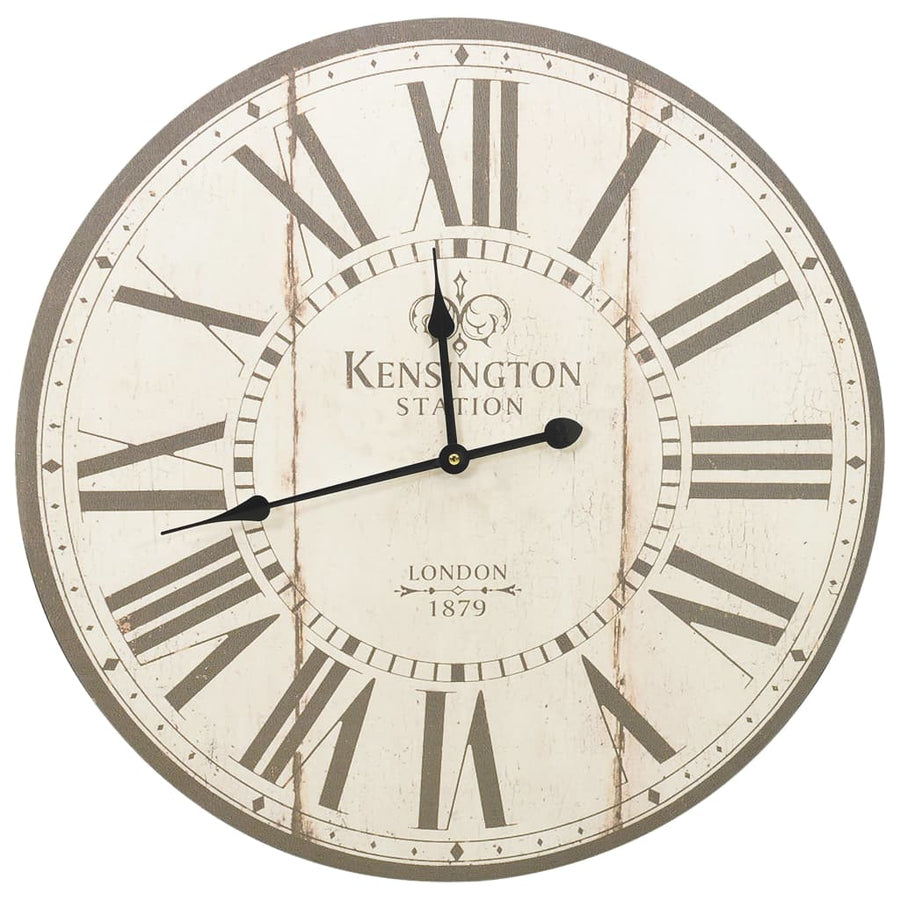 Wandklok Vintage Stijl 60 cm Londen