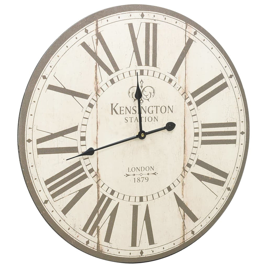 Wandklok Vintage Stijl 60 cm Londen
