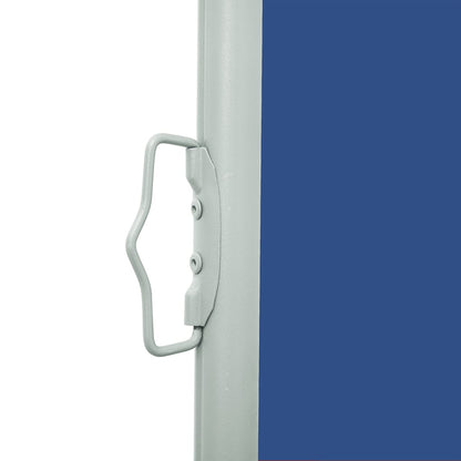 Tuinscherm Uittrekbaar 600 x 160 cm Blauw