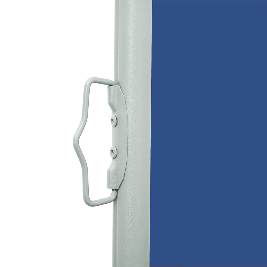 Tuinscherm Uittrekbaar 600 x 160 cm Blauw