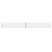 Retractable Garden Screen 170x1200 cm Cream