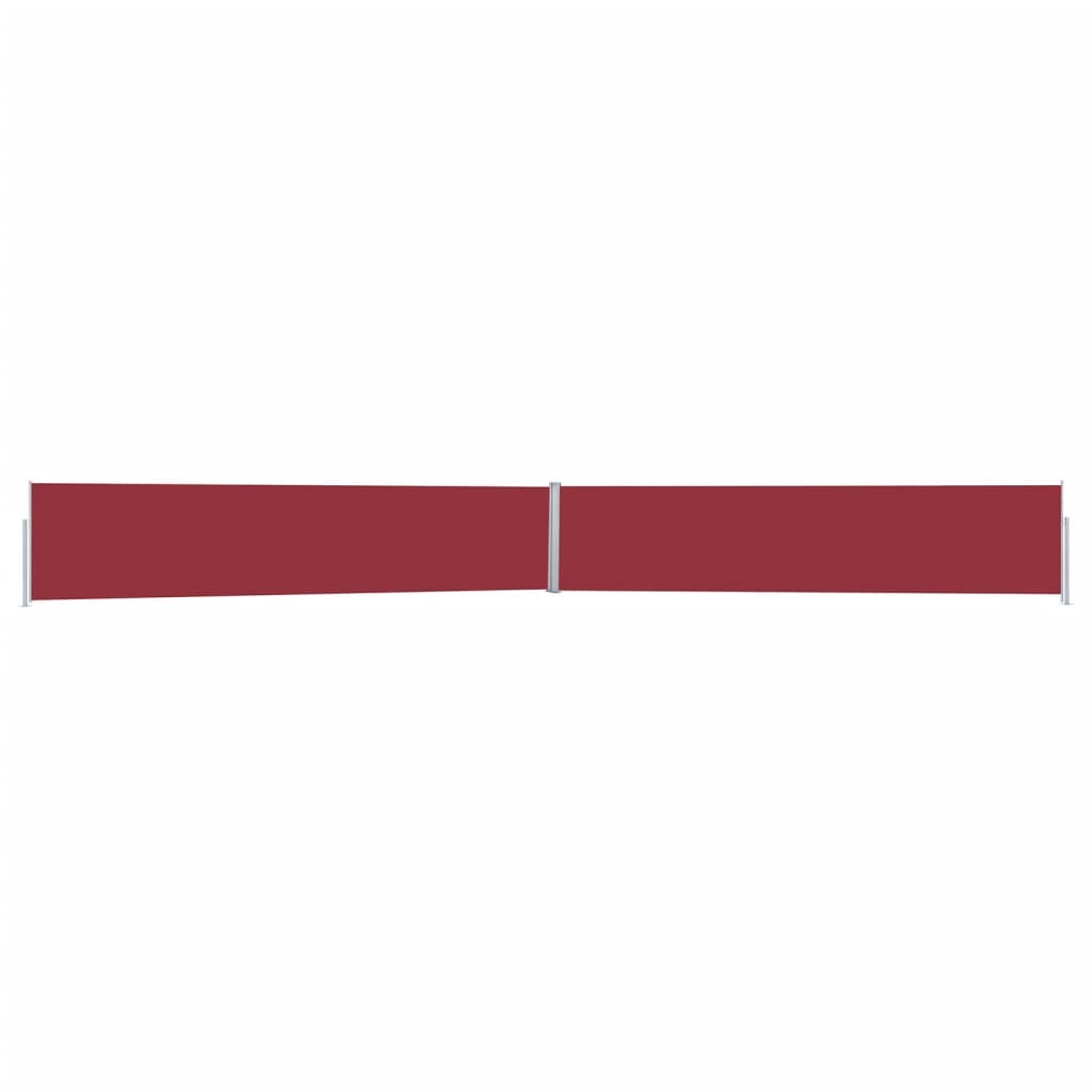 Tuinscherm Uittrekbaar 170X1200 Cm 1200 x 170 cm Rood