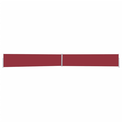 Tuinscherm Uittrekbaar 170X1200 Cm 1200 x 170 cm Rood