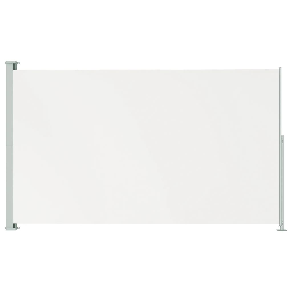 Tuinscherm Uittrekbaar Kleurig 180 x 300 cm Crème
