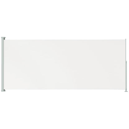 Tuinscherm Uittrekbaar Kleurig 180 x 500 cm Crème