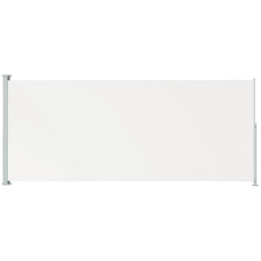 Tuinscherm Uittrekbaar Kleurig 180 x 500 cm Crème