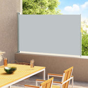 Uittrekbaar tuinscherm 200x300 cm grijs