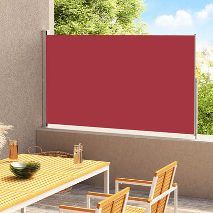 Tuinscherm Uittrekbaar Rood 220 x 300 cm