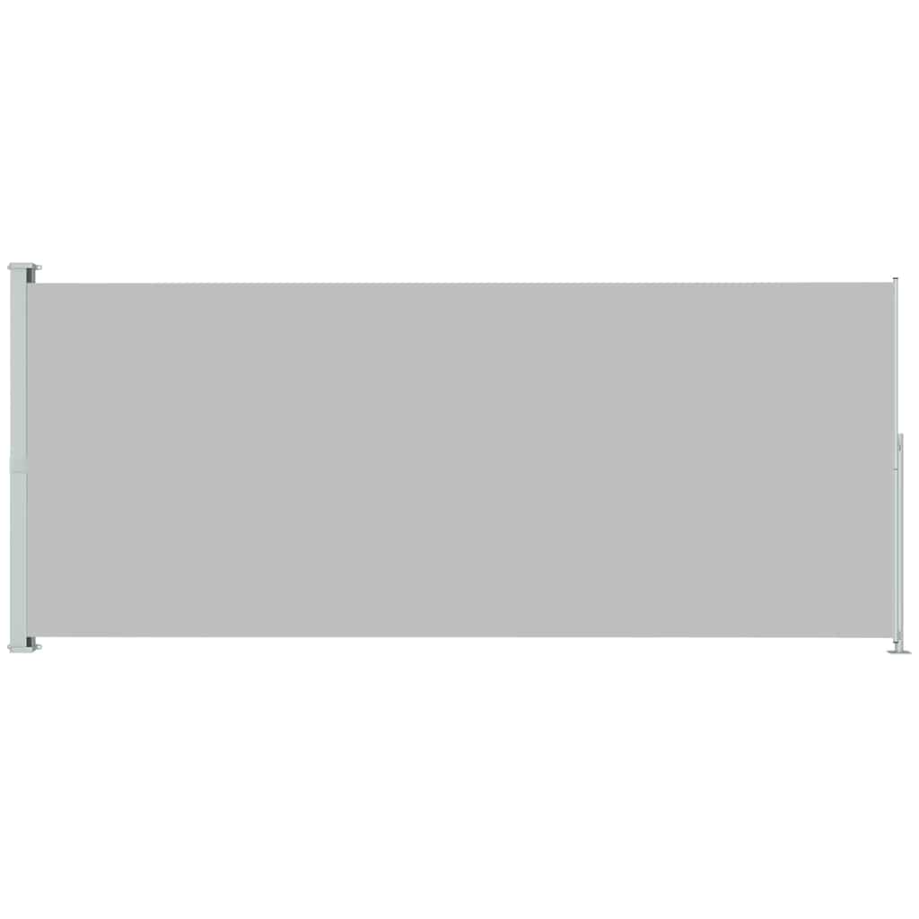 Tuinscherm Uittrekbaar Grijs 220 x 500 cm