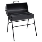 Barbecuevat 80x95x90 cm staal zwart