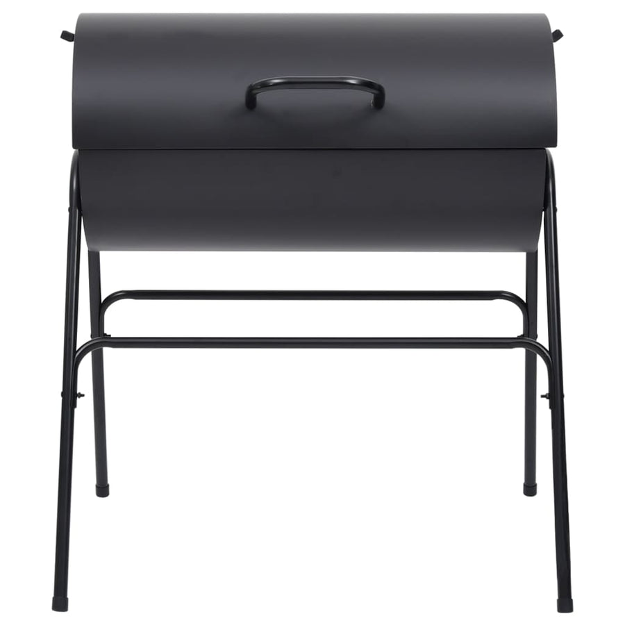 Barbecuevat Met 2 Kookroosters 80X95X90 Cm Staal Zwart