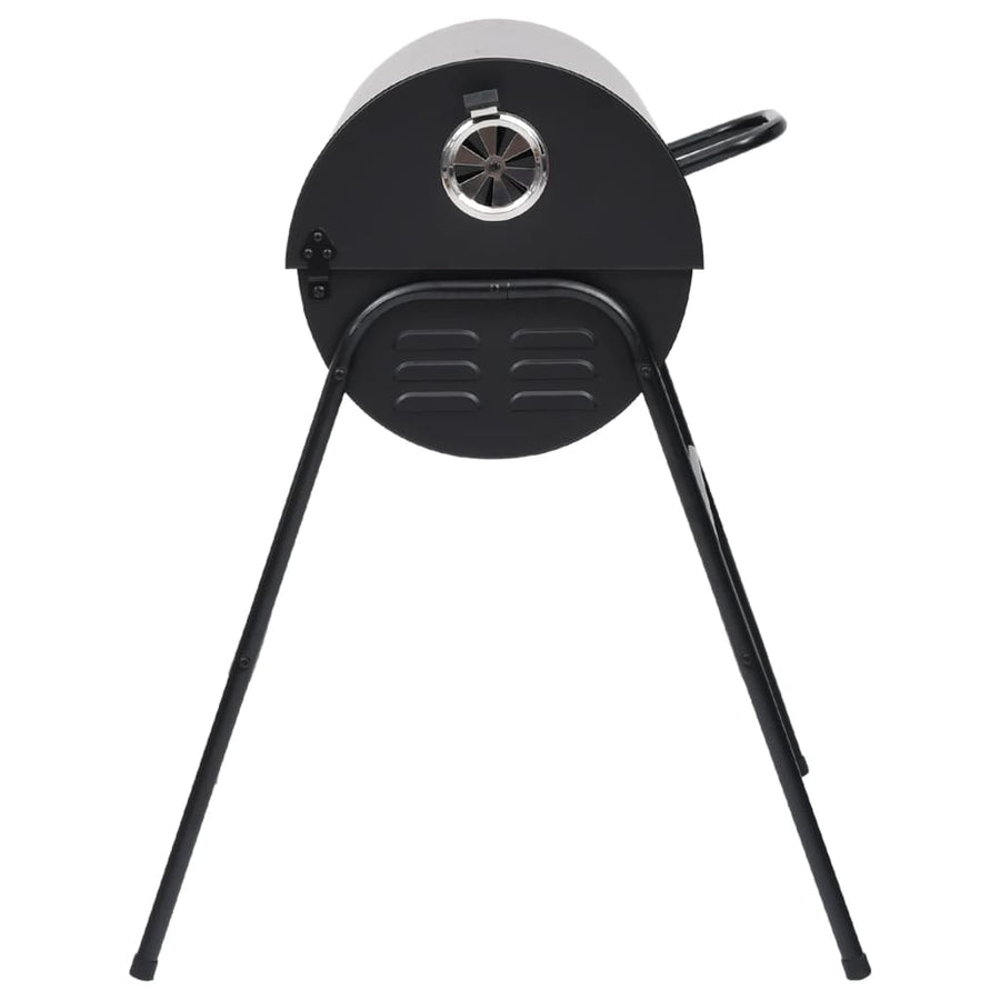 Barbecuevat Met 2 Kookroosters 80X95X90 Cm Staal Zwart