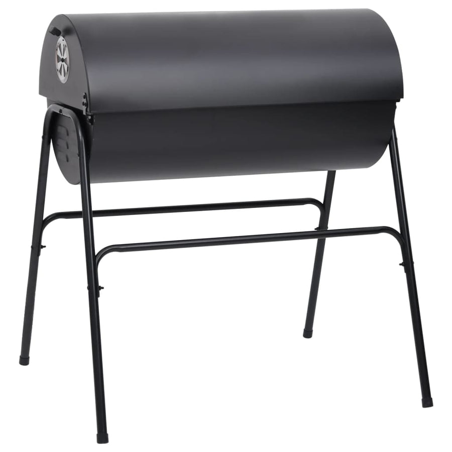 Barbecuevat Met 2 Kookroosters 80X95X90 Cm Staal Zwart