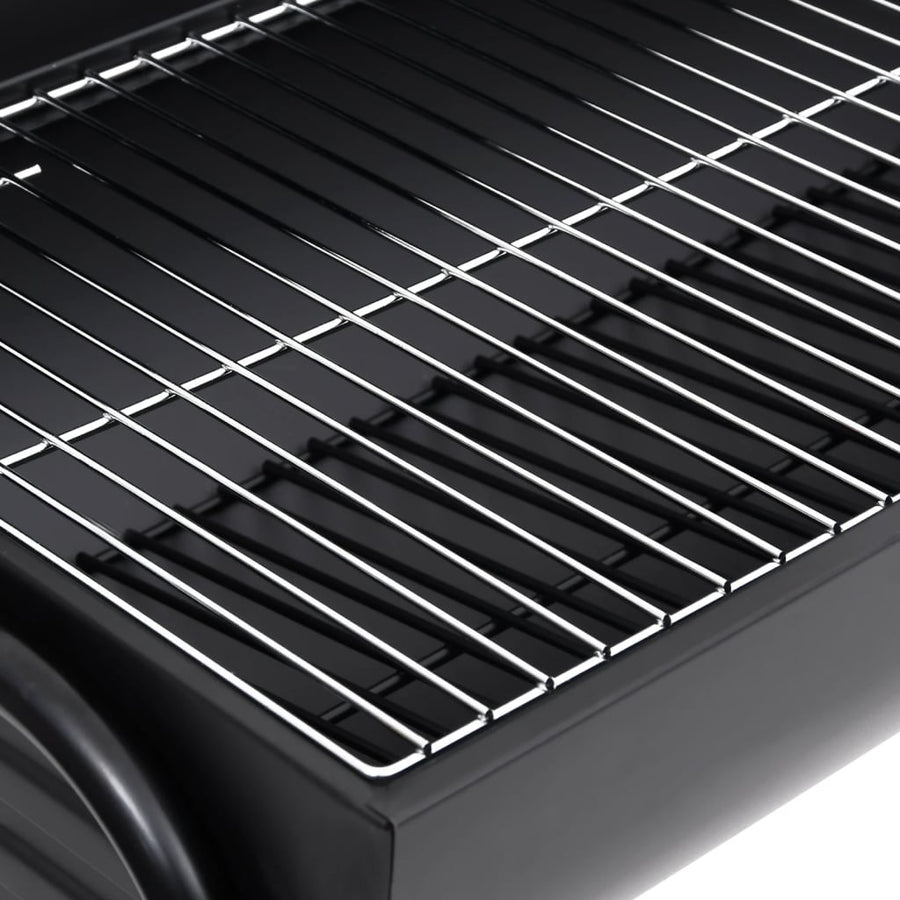 Barbecuevat Met 2 Kookroosters 80X95X90 Cm Staal Zwart