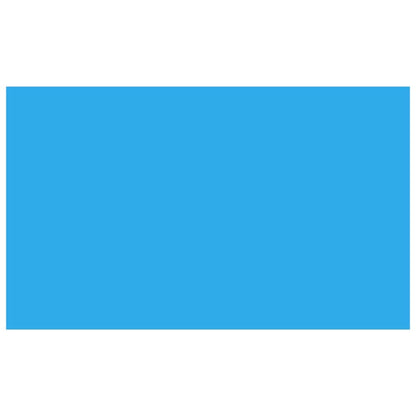 Zwembadhoes rechthoekig 1000x600 cm PE blauw 1000 x 600 cm Blauw