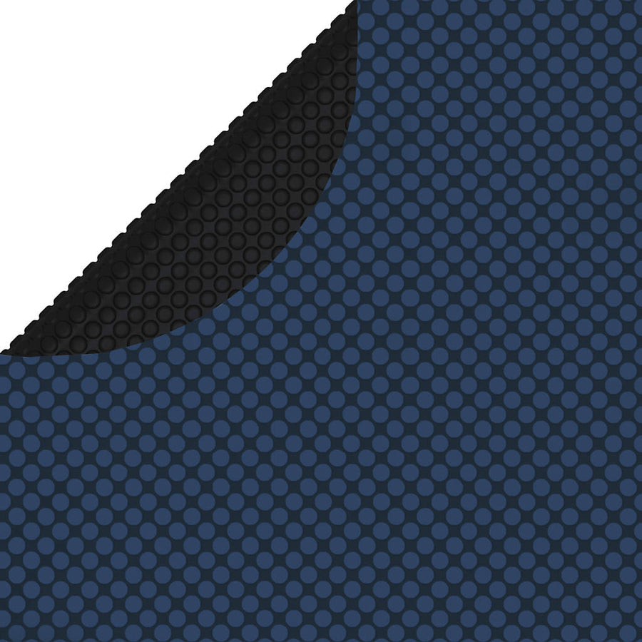 Zwembadfolie Solar Drijvend 356 Cm Pe Ø 356 cm Zwart en blauw