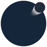 Zwembadfolie solar drijvend 527 cm zwart blauw