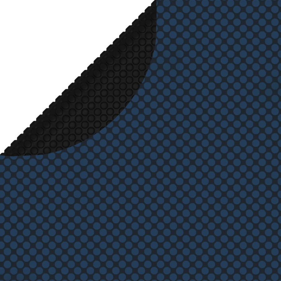 Zwembadfolie Solar Drijvend 549 Cm Pe Zwart En Blauw 1 Ø 549 cm