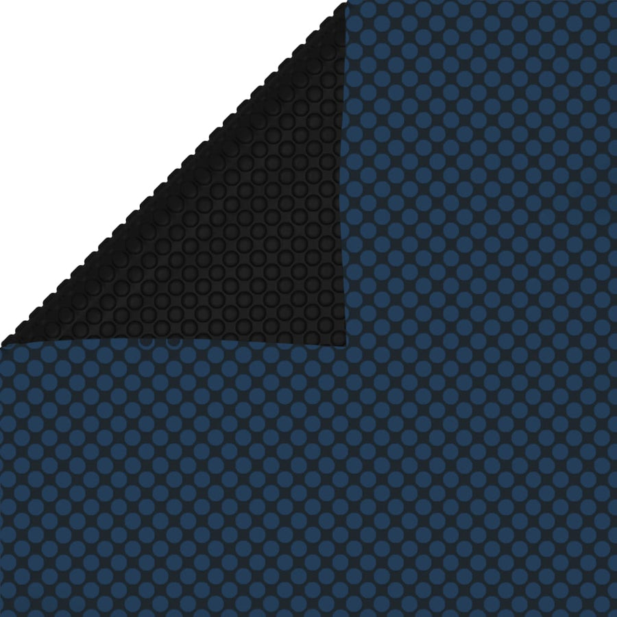 Zwembadfolie Solar Drijvend 549X274 Cm Pe Zwart En Blauw 1 549 x 274 cm