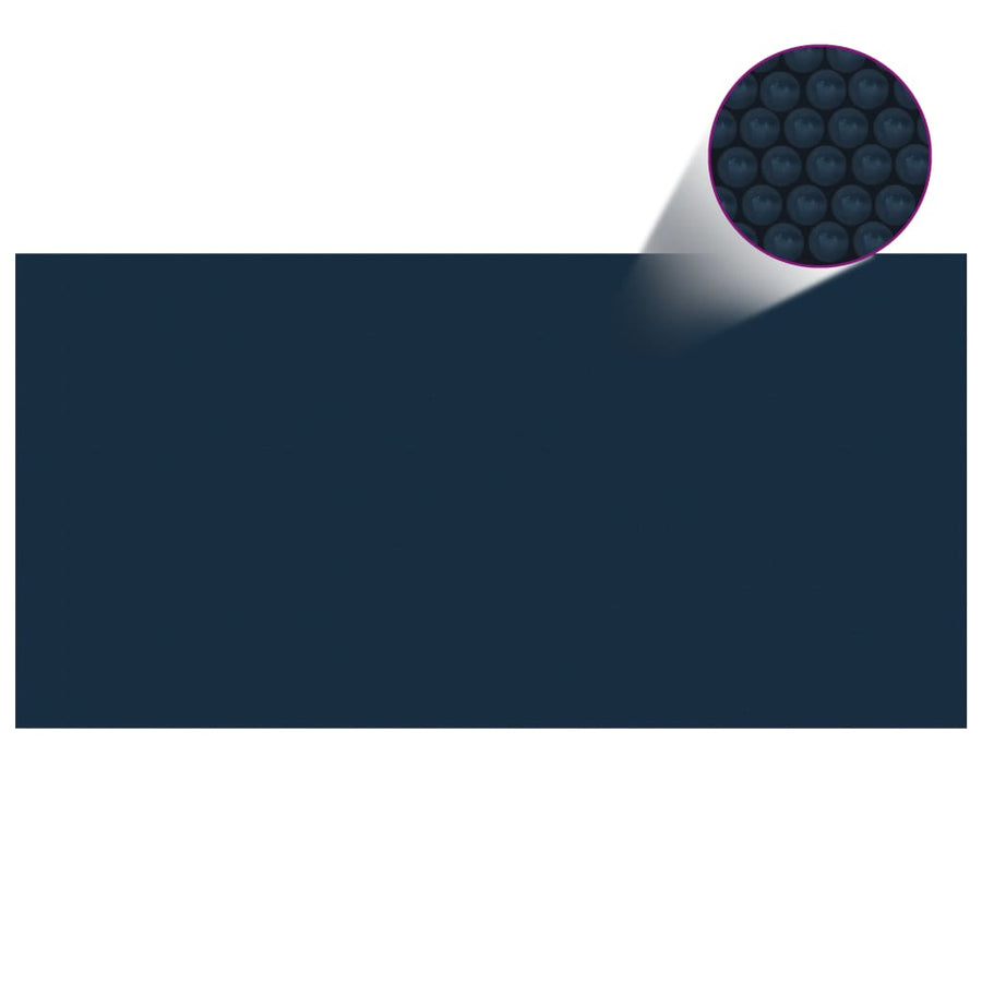 Zwembadfolie Solar Drijvend 549X274 Cm Pe Zwart En Blauw 1 549 x 274 cm