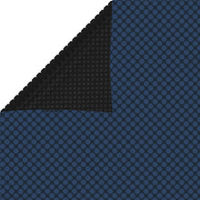 Zwembadfolie Solar Drijvend Pe 500 x 300 cm Zwart en blauw