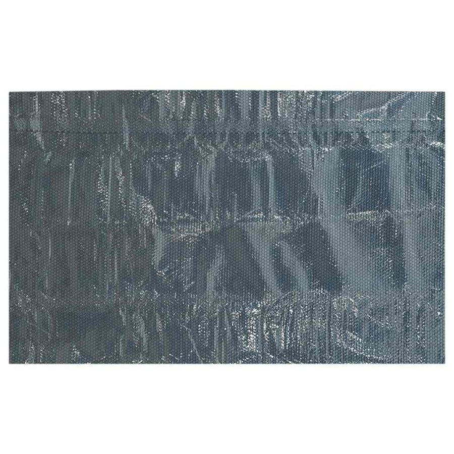 Zwembadfolie Solar Drijvend Pe 500 x 300 cm Zwart en blauw