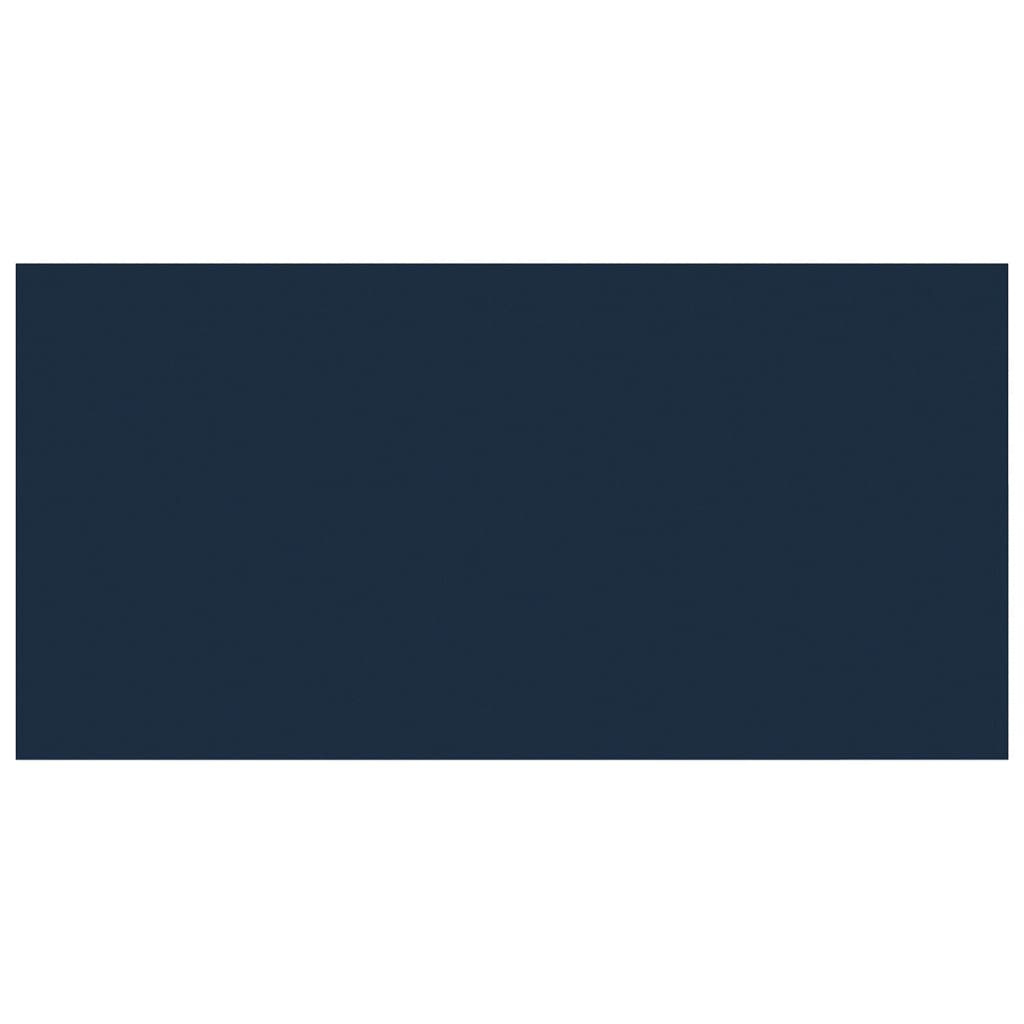 Zwembadfolie solar drijvend 1200x600 cm PE zwart en blauw 1200 x 600 cm Zwart en blauw