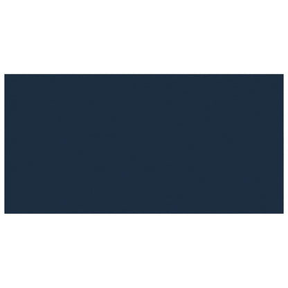 Zwembadfolie solar drijvend 1200x600 cm PE zwart en blauw 1200 x 600 cm Zwart en blauw