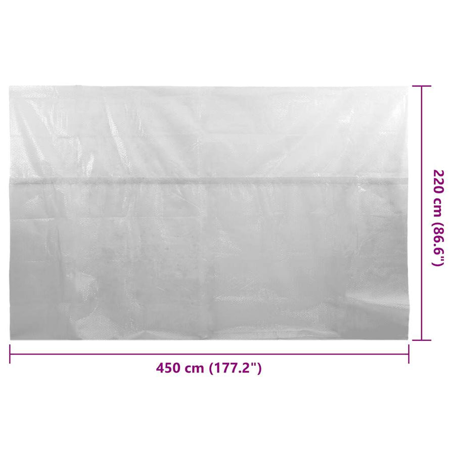 Zwembadfolie Solar Drijvend Pe 450 x 220 cm