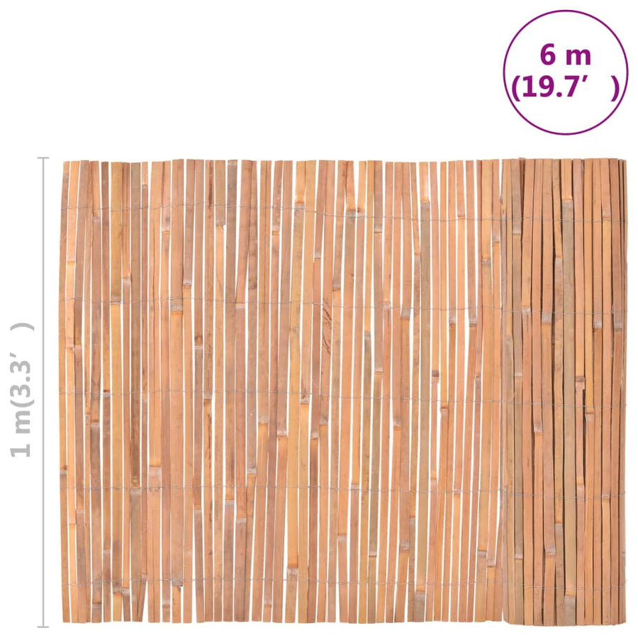 Scherm Bamboe 100 x 600 cm
