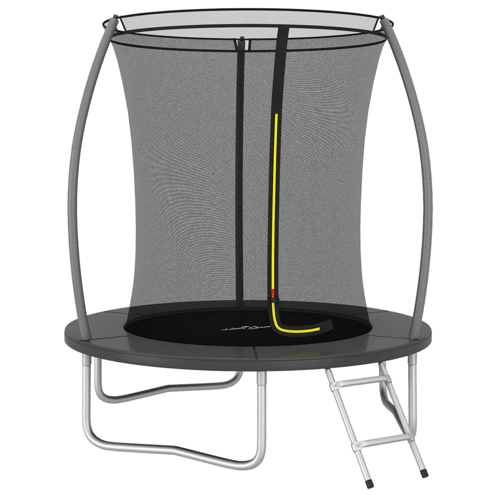 Trampolineset Rond 80 Kg 183X52 Cm Ø 183 x 52 cm Grijs