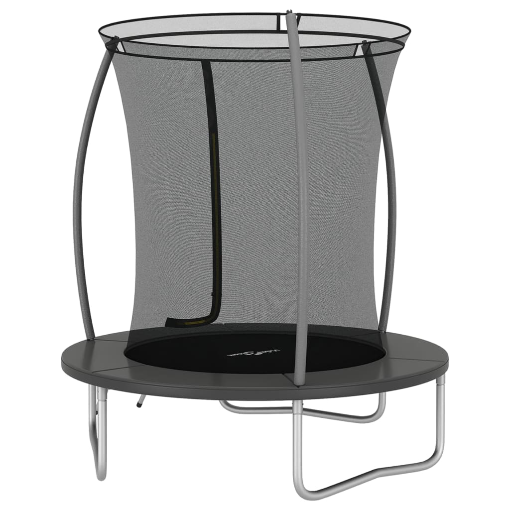 Trampolineset Rond 80 Kg 183X52 Cm Ø 183 x 52 cm Grijs