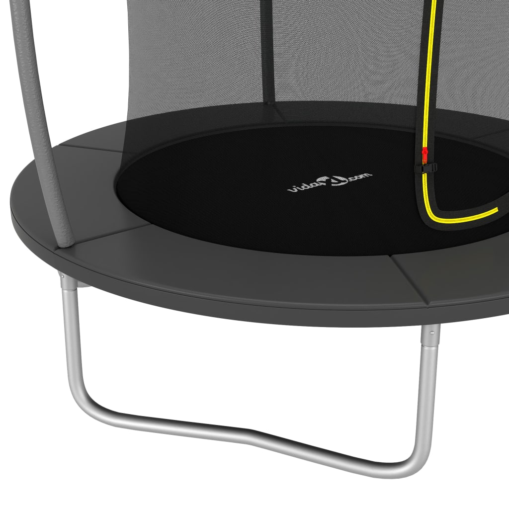 Trampolineset Rond 80 Kg 183X52 Cm Ø 183 x 52 cm Grijs