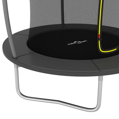 Trampolineset Rond 80 Kg 183X52 Cm Ø 183 x 52 cm Grijs