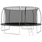 Trampolineset Rond 50 Kg 460X80 Cm Ø 460 x 80 cm Grijs