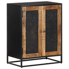 Dressoir 60x35x75 cm ruw mangohout