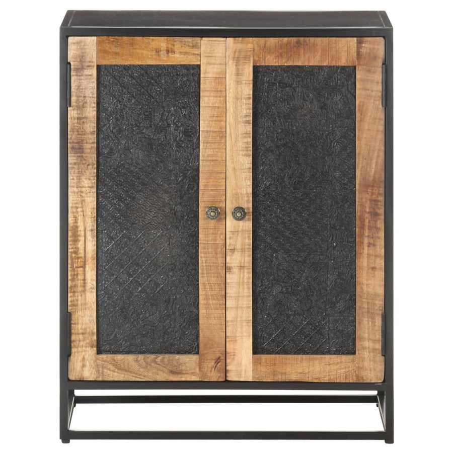 Dressoir 60x35x75 cm ruw mangohout