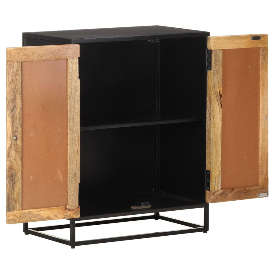 Dressoir 60x35x75 cm ruw mangohout