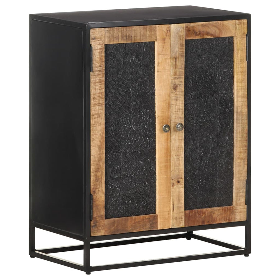 Dressoir 60x35x75 cm ruw mangohout