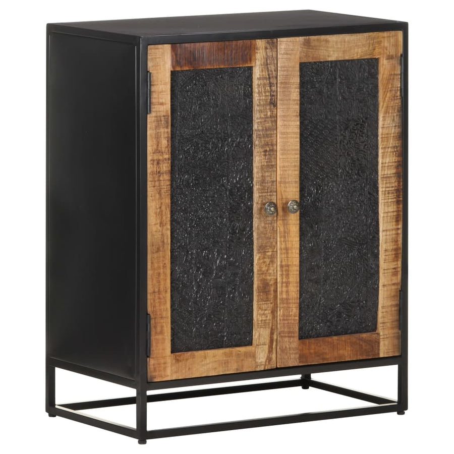 Dressoir 60x35x75 cm ruw mangohout