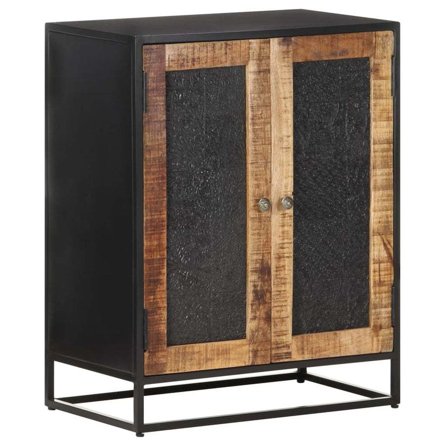 Dressoir 60x35x75 cm ruw mangohout