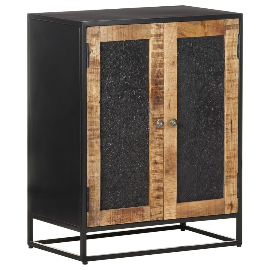 Dressoir 60x35x75 cm ruw mangohout