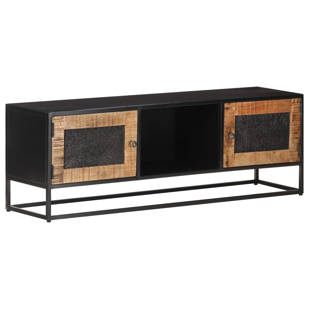 Tv-Meubel 120X30X40 Cm Ruw Mangohout