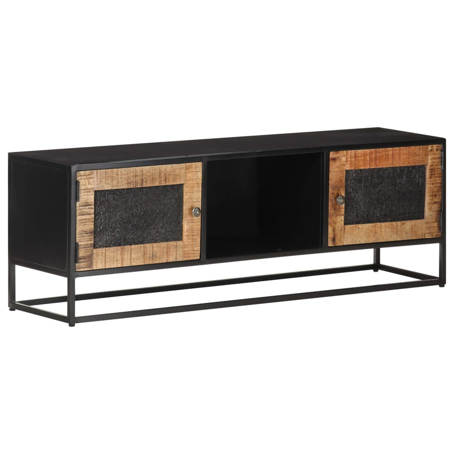 Tv-Meubel 120X30X40 Cm Ruw Mangohout
