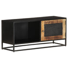 TV stand 90x30x40 cm rough mango wood