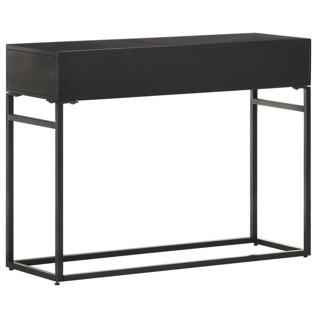 Wandtafel 100x35x75 cm massief mangohout