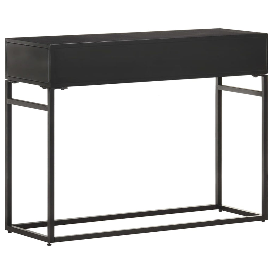 Wandtafel 100x35x75 cm massief mangohout