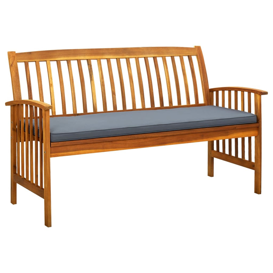 Tuinbank Met Kussen 119 Cm Massief Acaciahout