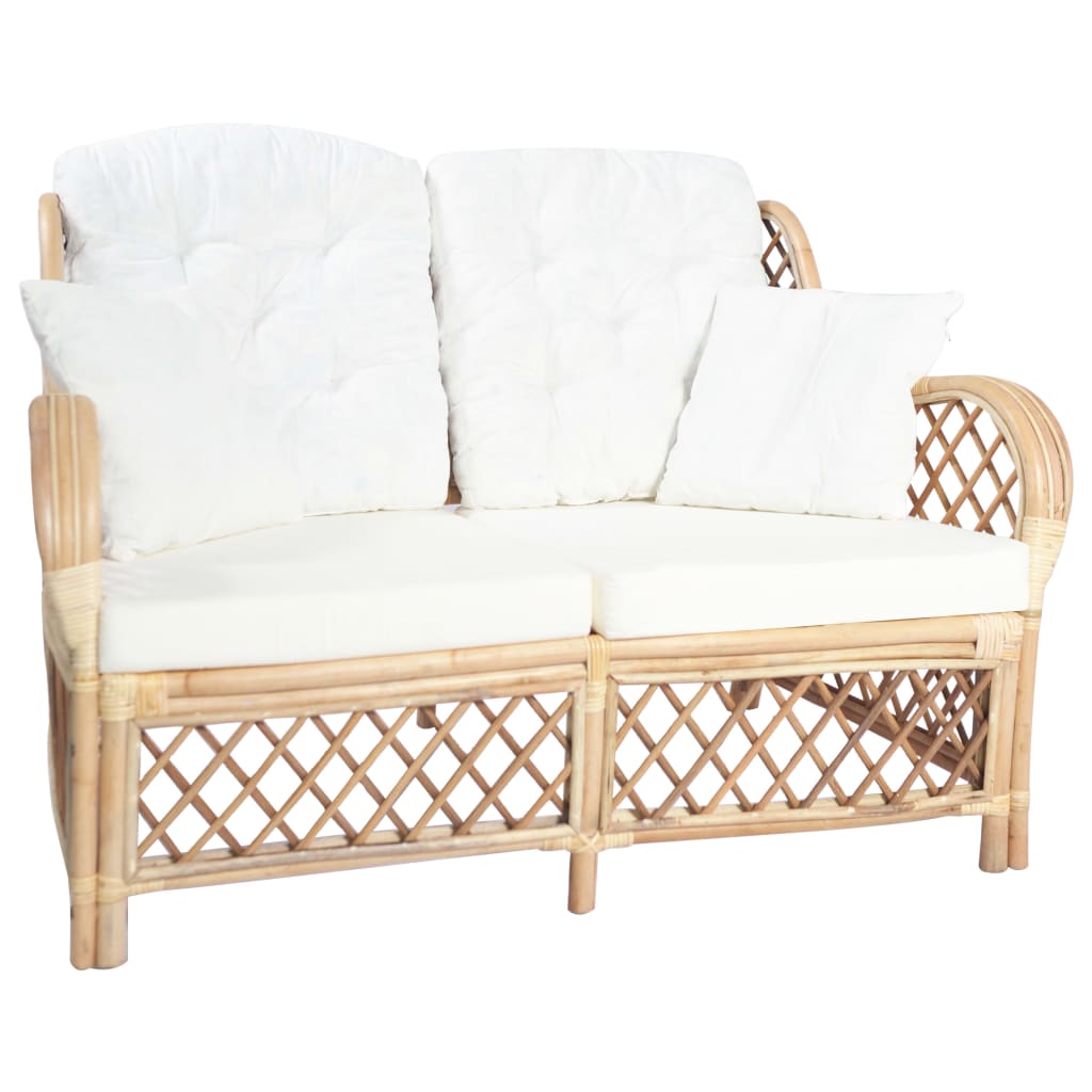 Rattan Bruin Tweezitsbank
