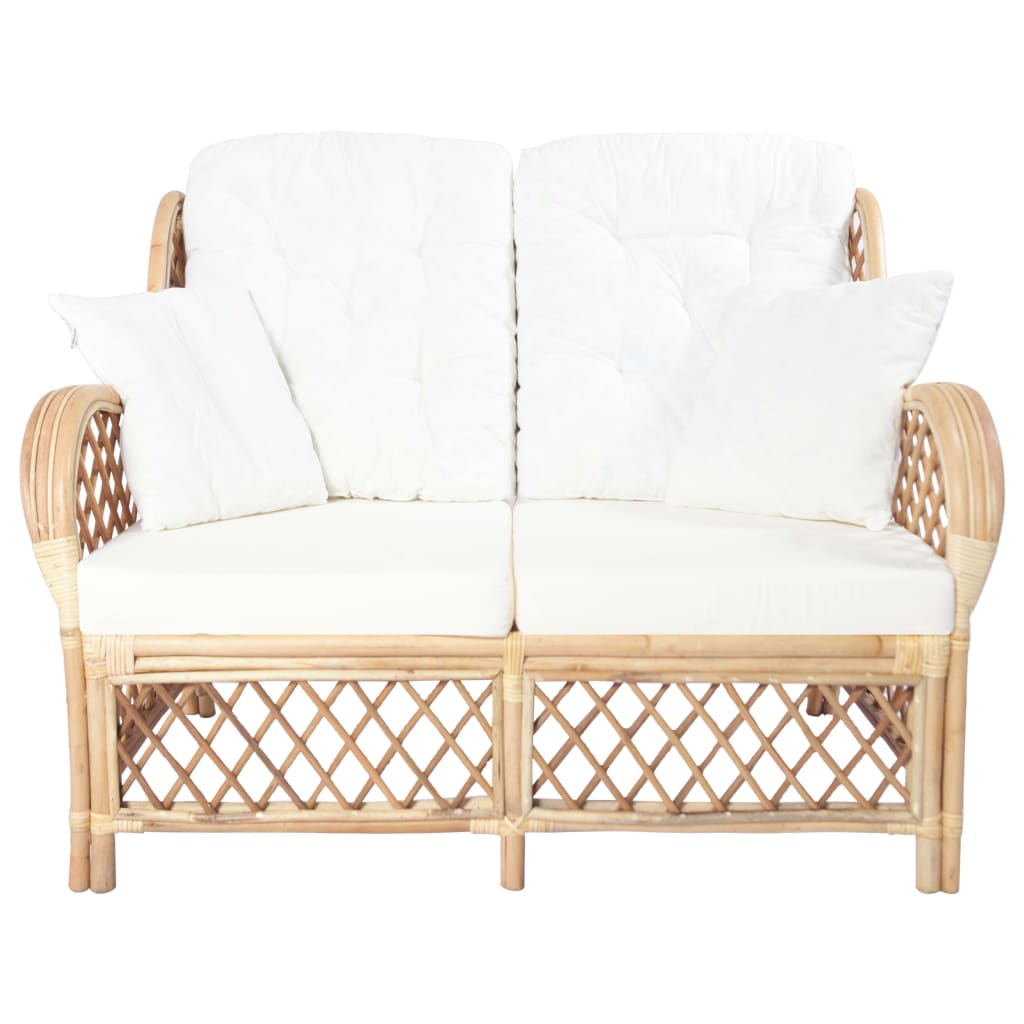 Rattan Bruin Tweezitsbank